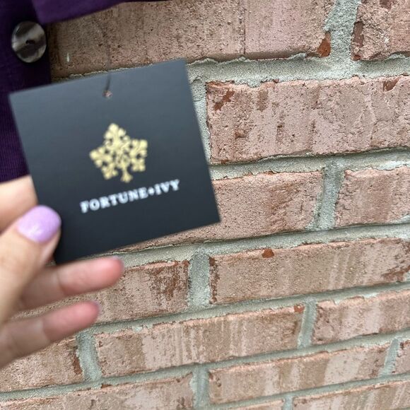 Purple Women's Tunic Top - Picture 6 of 10